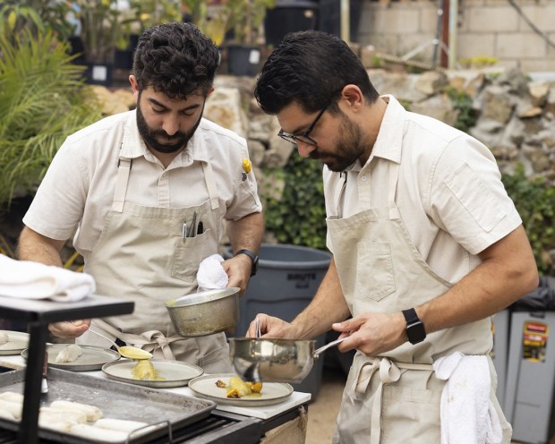 Brothers Dante, left, and Danny Romero of the Two Ducks pop-up restaurant concept have purchased The Lion's Share restaurant in downtown San Diego. (Two Ducks)