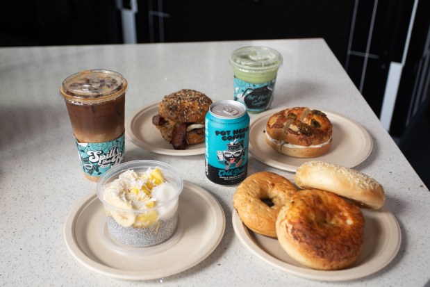 A selection of food items from Spill the Beans, which opened its fifth location July 1 in Ocean Beach.(Spill the Beans)
