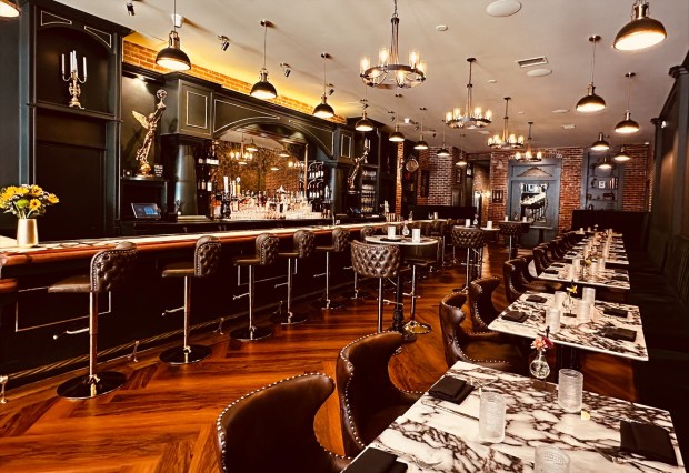 The interior of Witherby Bar at the Beau Hotel in the Gaslamp Quarter. (Ollie Paterson Photography)