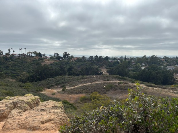 The view from the summit. (Maura Fox / The San Diego Union-Tribune)