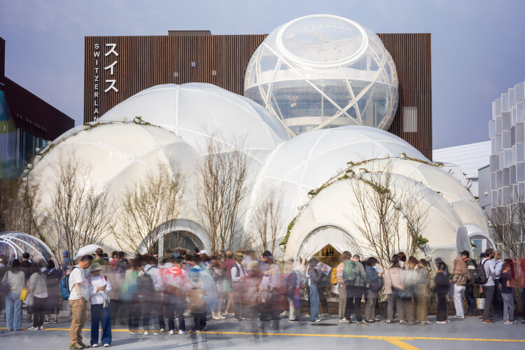 Switzerland Pavilion Expo 2025 Osaka / Manuel Herz Architects - Exterior Photography