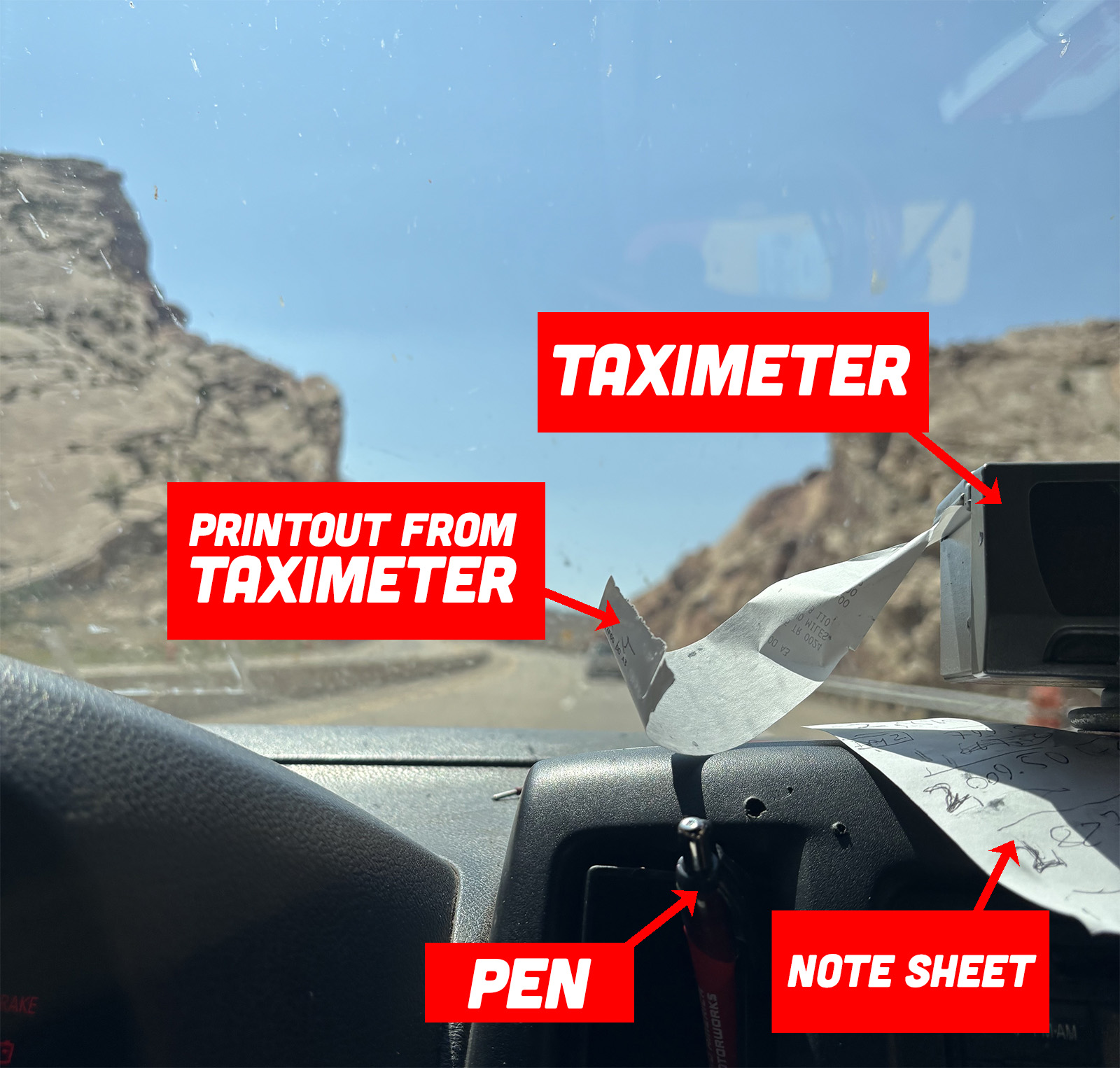 Taximetersetup