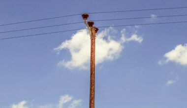 A man died over the weekend after crashing into a telephone pole in Glendale....