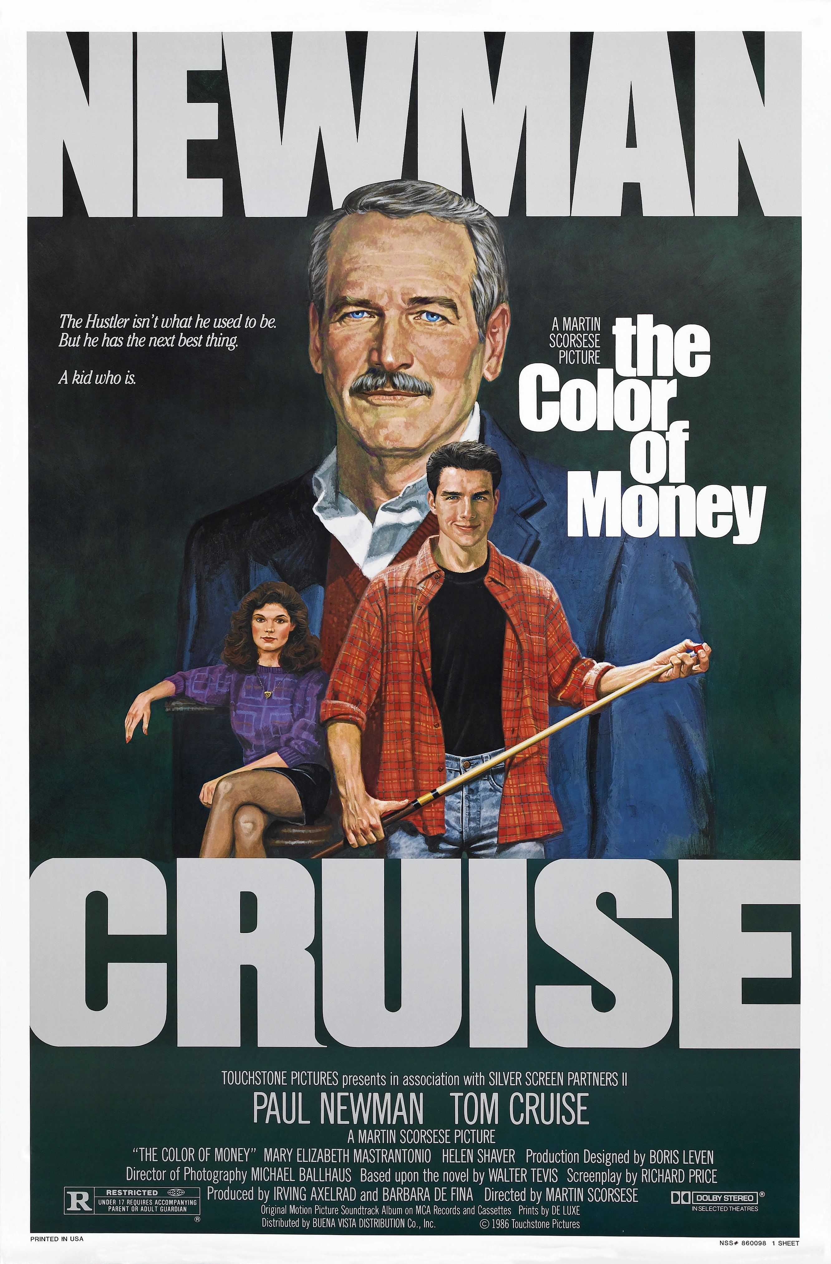 The Color of Money Film Poster