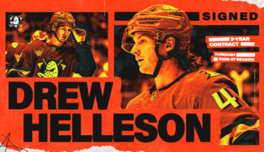 Ducks Sign Helleson to Two-Year Contract