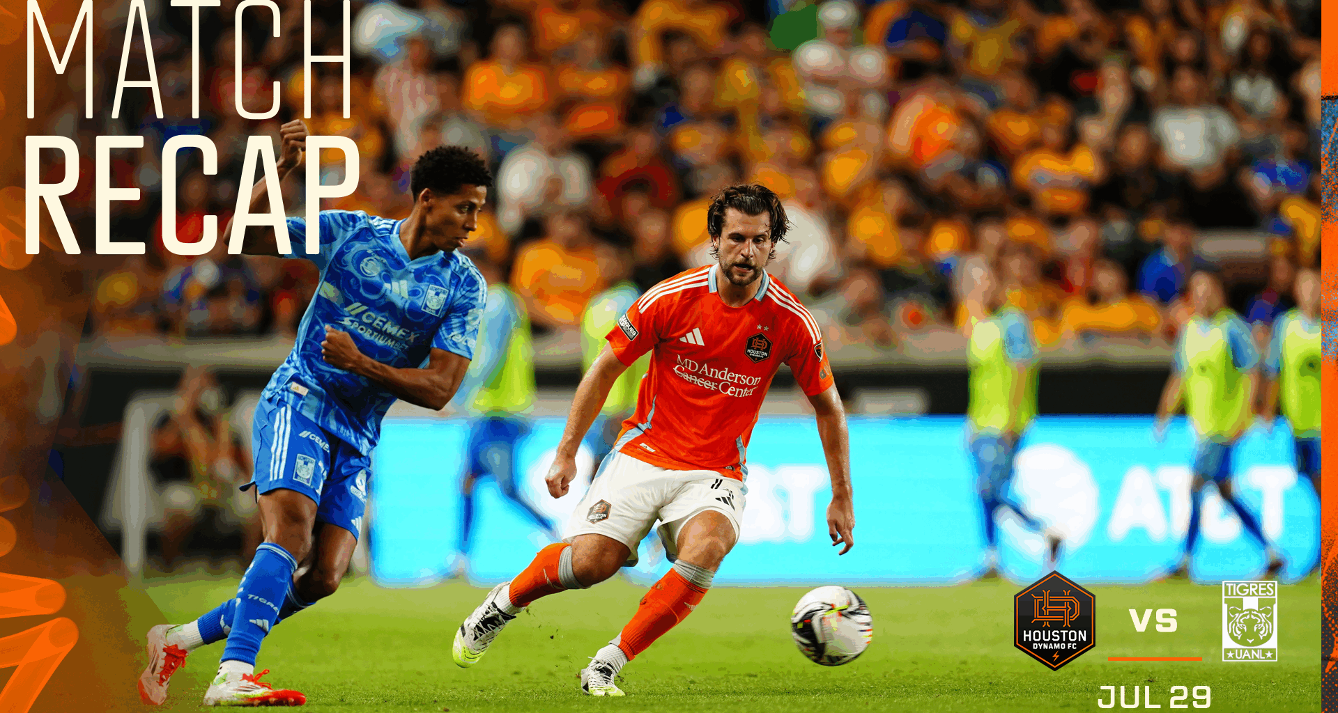 Houston Dynamo FC fall to Tigres UANL, 4-1, in Opening Leagues Cup Match