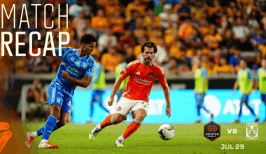 Houston Dynamo FC fall to Tigres UANL, 4-1, in Opening Leagues Cup Match