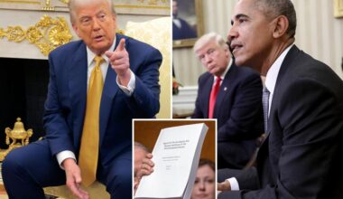 Trump says Obama 'guilty' of 'treason' for ordering 2016 Russia investigation