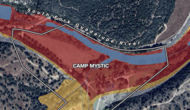 Children’s camps in Texas were located in areas known to be at high risk of flooding