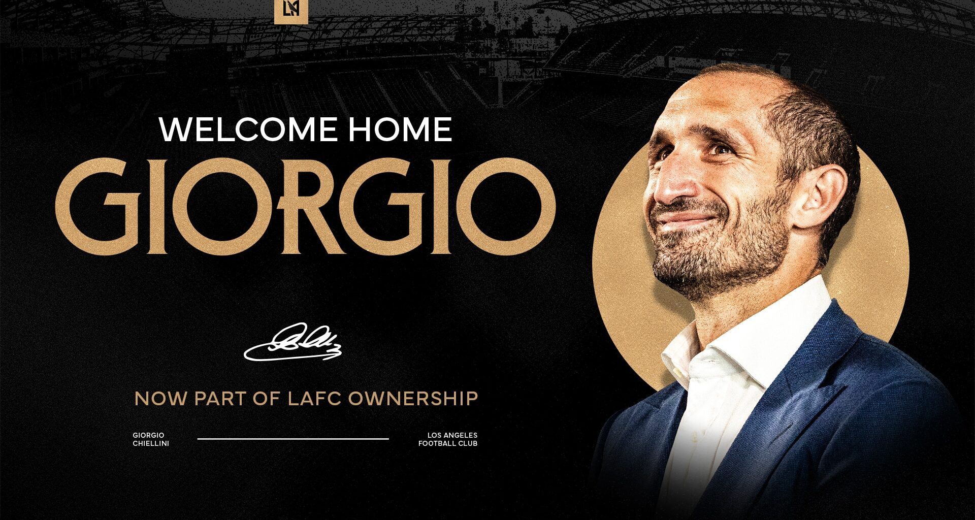 Football Legend Giorgio Chiellini Joins LAFC Ownership Group 