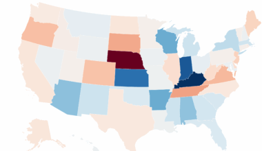 Map Shows States Where Unemployment Claims Are Rising and Falling