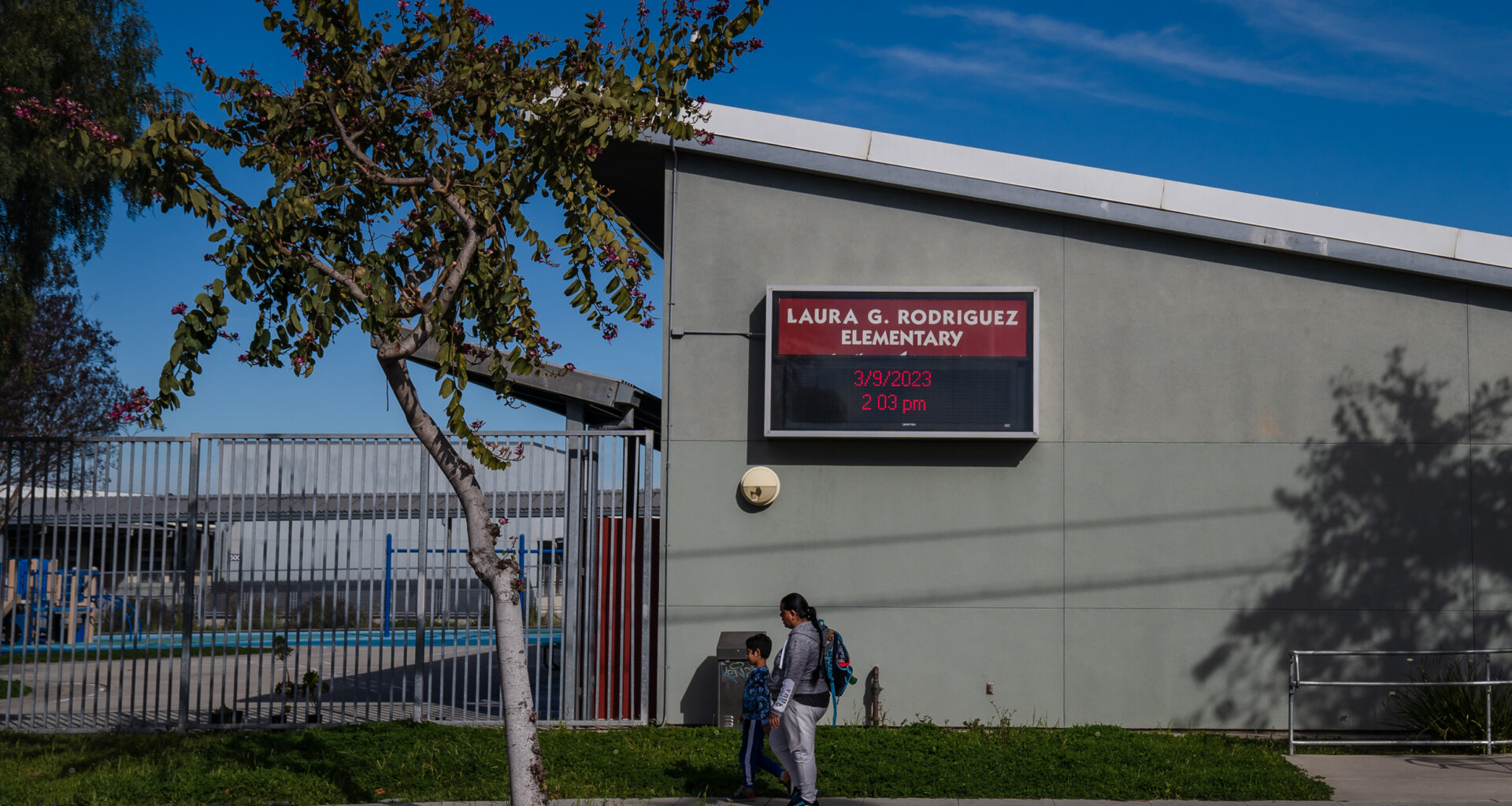 Laura Rodriguez Elementary School in Logan Heights on March 9, 2023.