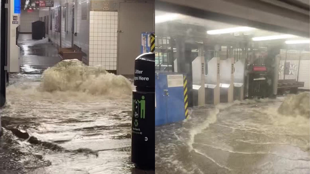 What caused Monday's intense NYC subway flooding?