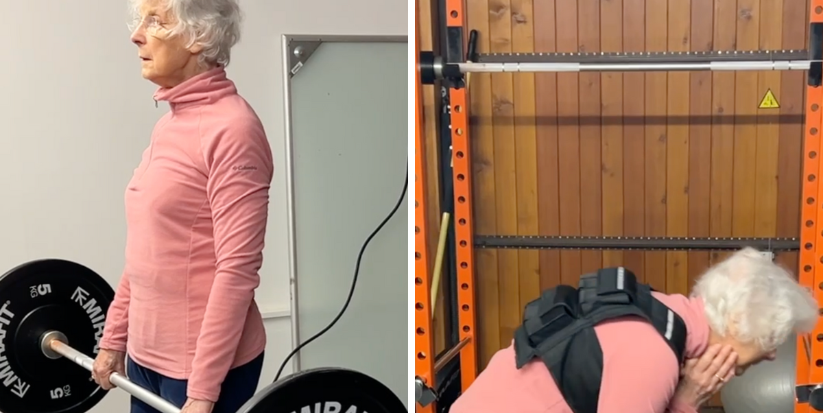 At 82, osteoporosis left her struggling to walk – then she started lifting weights