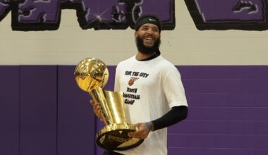 NBA Champion Kenrich Williams hosts basketball camp at University High