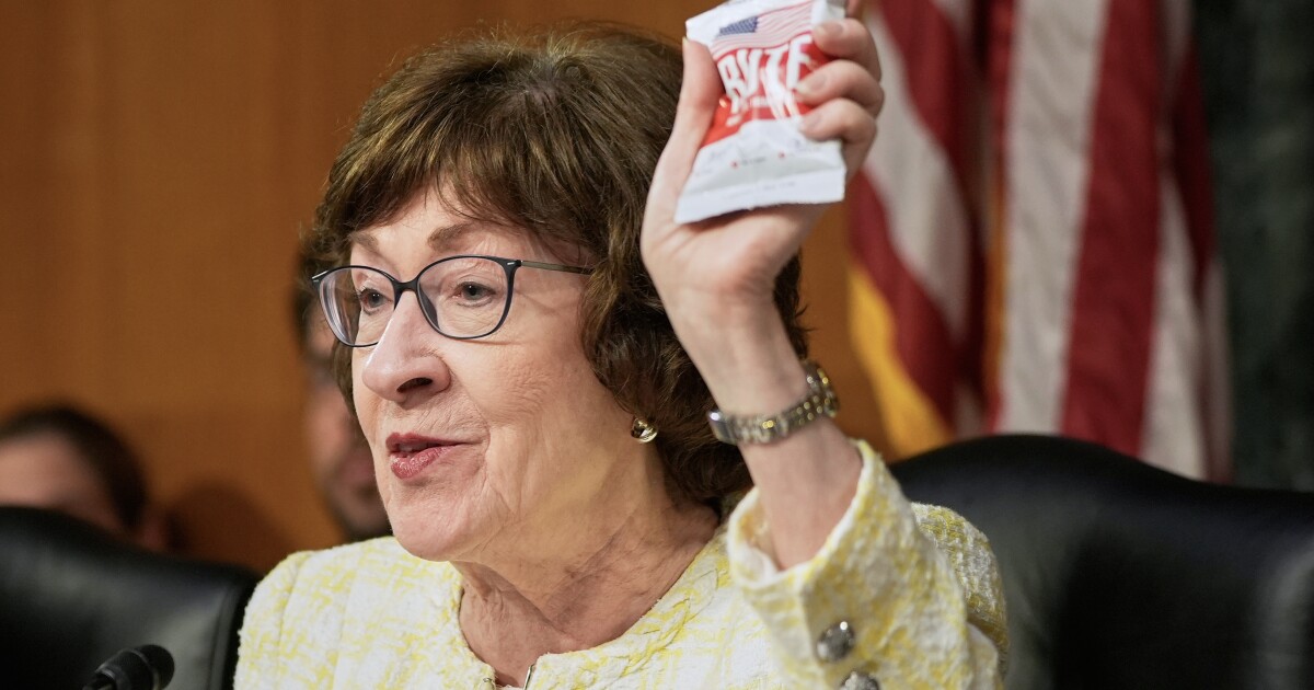 Susan Collins opposes clawing back health care, public media funding — with the exception of NPR's