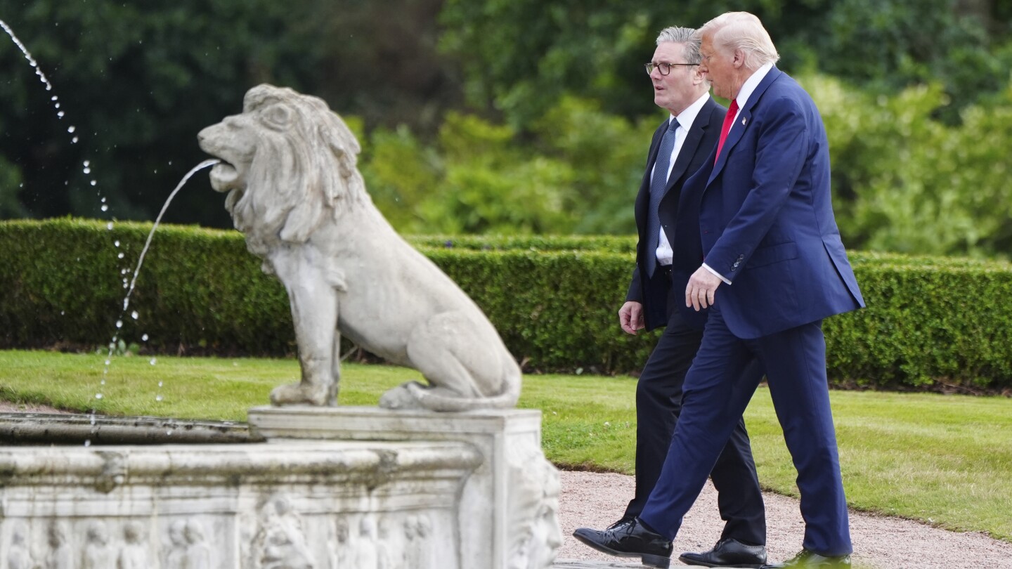 Live updates: Trump opens family's new golf course in Scotland