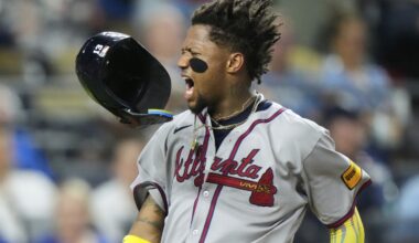 Braves star Ronald Acuña Jr. heading to IL with Achilles tightness