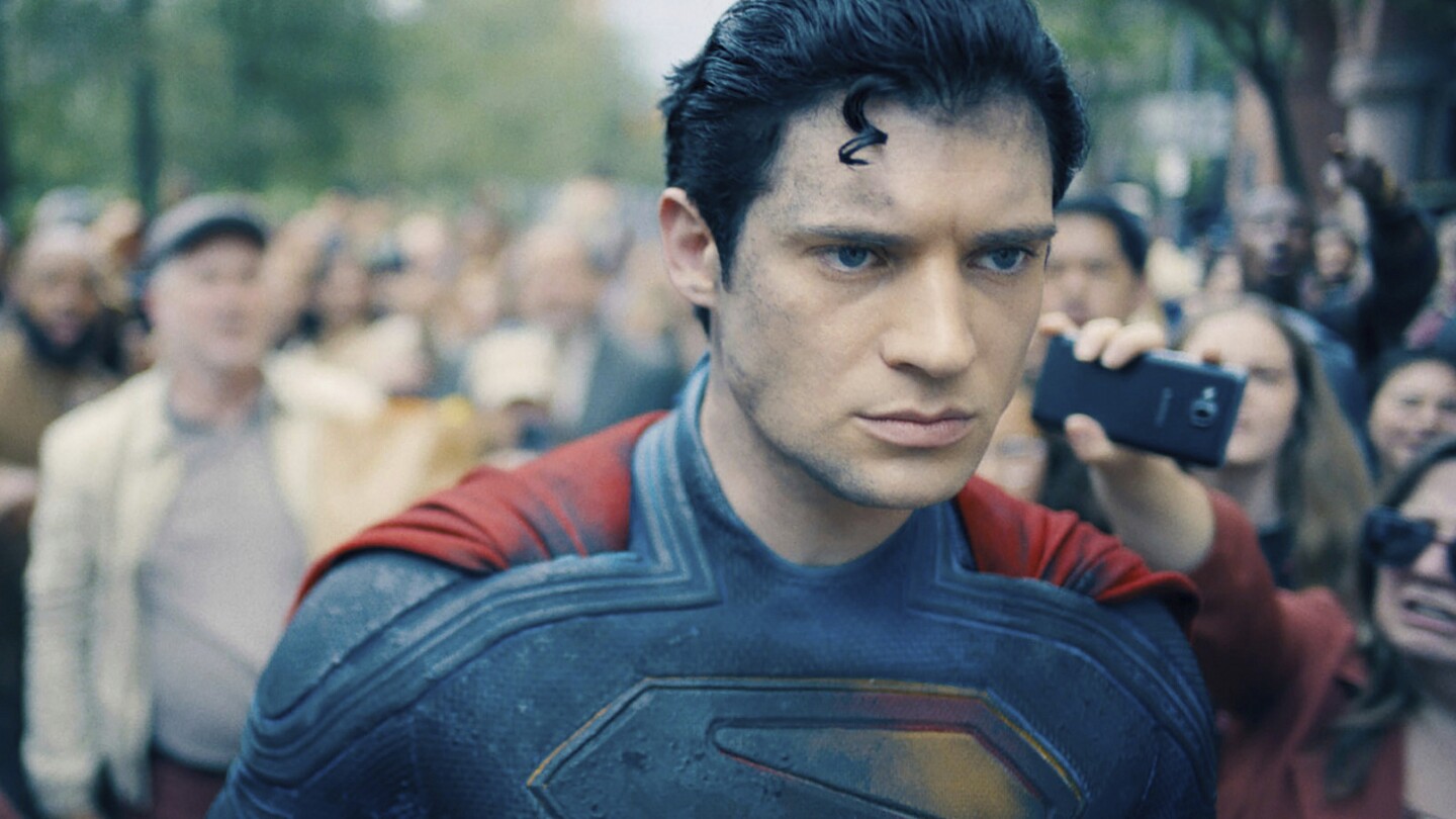 'Superman' tops film box office charts