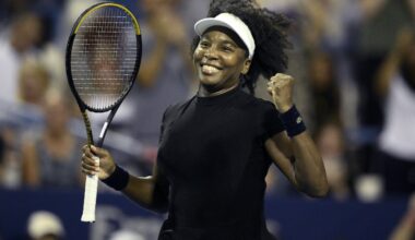 Venus Williams, 45, oldest since Navratilova with singles win
