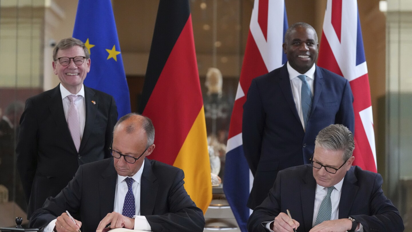 UK and Germany agree deal on defence and migration