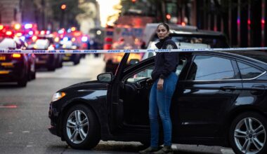 NYC shooting: At least 5 people including NYPD officer killed in Manhattan