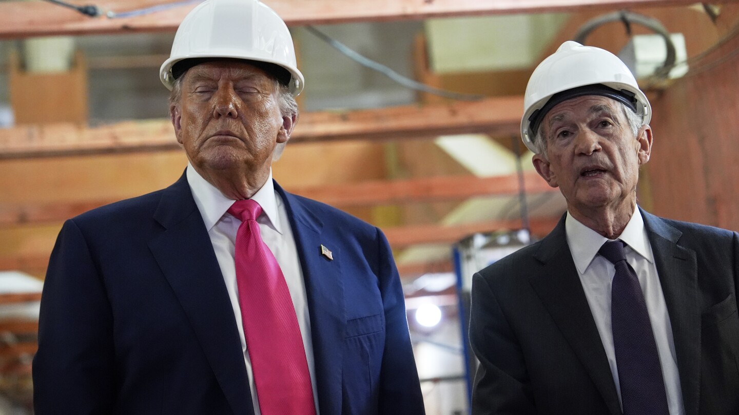 Trump and Fed Chair Powell bicker over cost of building renovations