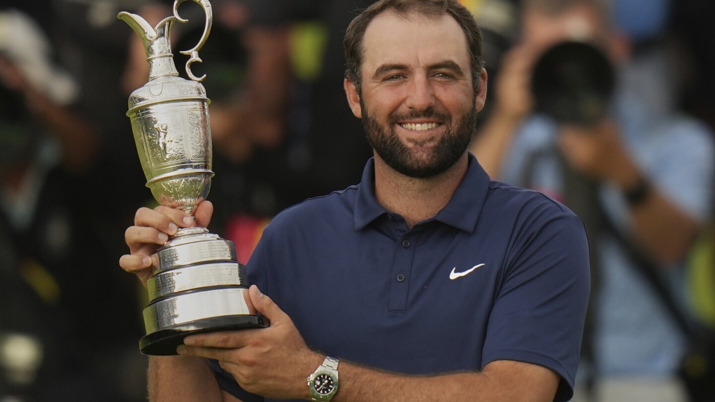 Scottie Scheffler crushes British Open field to win claret jug