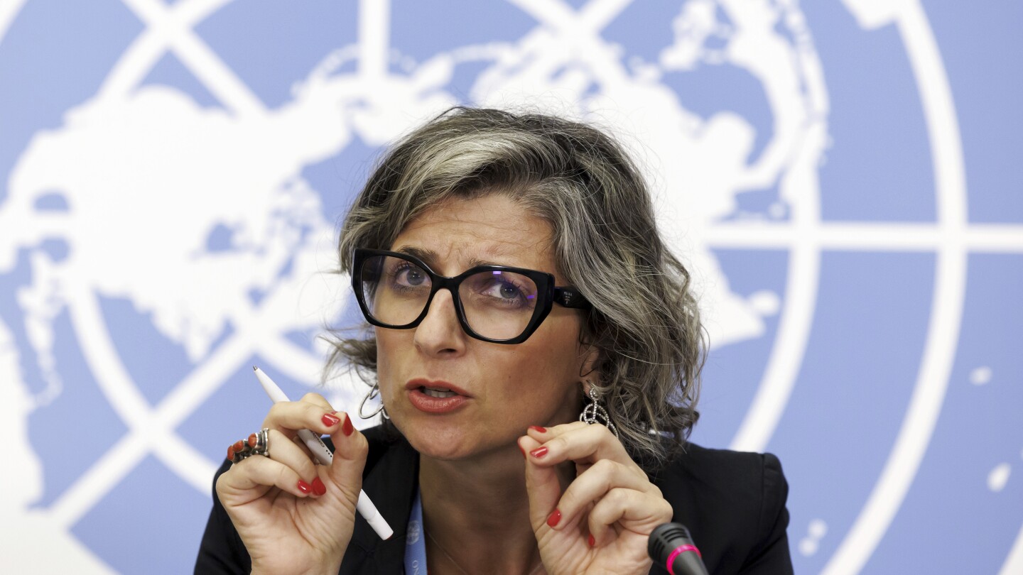 US sanctions UN investigator Francesca Albanese for her stance on Gaza
