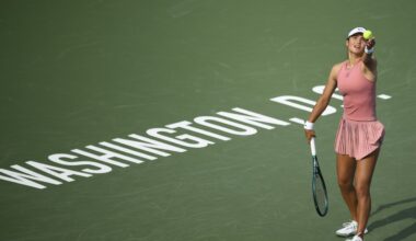 Emma Raducanu beats Sakkari to reach DC Open semifinals