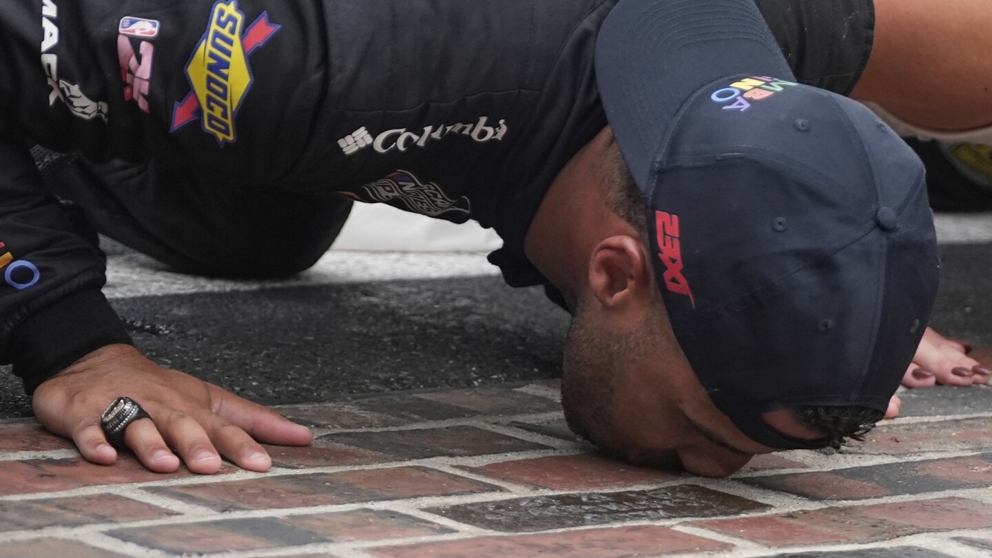 Bubba Wallace becomes first Black driver to win a major race on Indianapolis' oval