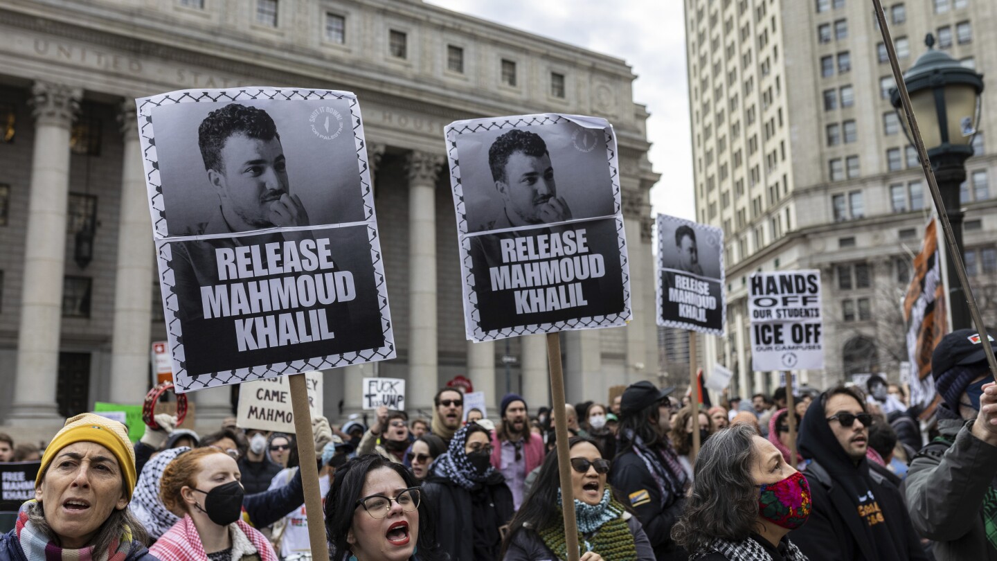 Plaintiffs challenge Trump deportation campaign targeting pro-Palestinian activists