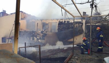 Wildfire burns through suburb of Greece's capital Athens and residents told to evacuate