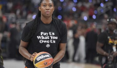 WNBA All-Stars make statement with warmup shirts
