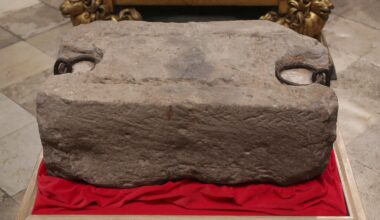 Man charged after kilt-wearing attacker smashes case holding Scotland's Stone of Destiny