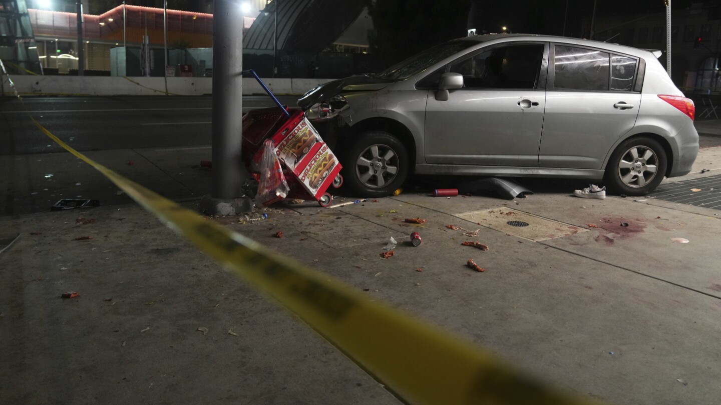 LA prosecutors charge driver in nightclub crash that injured 37