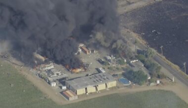 Seven missing after fireworks warehouse explodes in Esparto, California