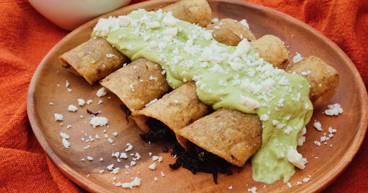 Chef Wes Avila cooks his parents' taquitos and beef stew to feel closer to loved ones