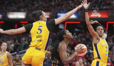 Sparks use late rally to defeat Fever, end two-game losing streak