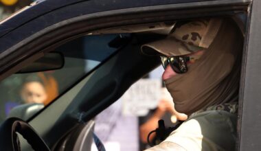 ICE agents wearing masks add new levels of danger, intimidation, confusion during L.A. raids