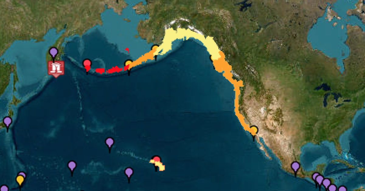 Tsunami warning upgraded for California coast after Russian earthquake
