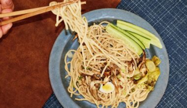 Gu Grocery's Sesame Citrus Cold Noodles Recipe