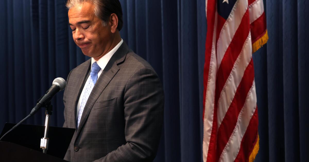 A.G. Rob Bonta seeks to take control of L.A. County juvenile halls