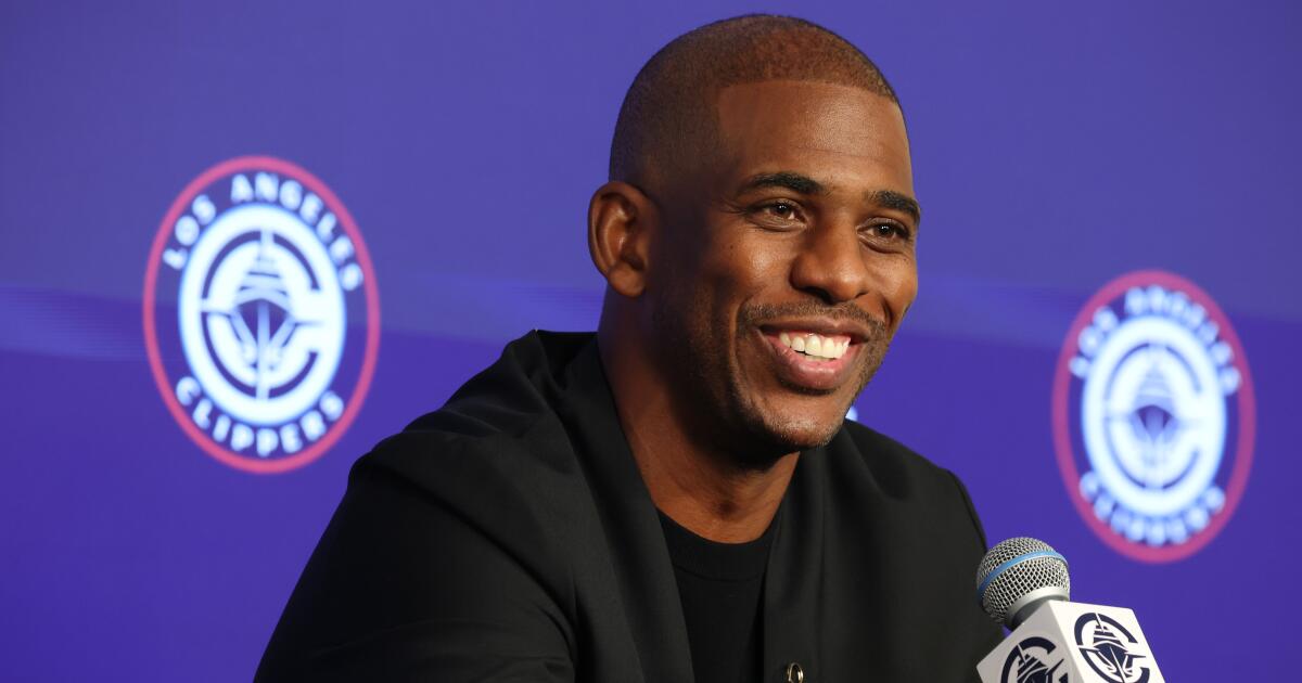 Chris Paul glad to be back home in L.A. with the Clippers