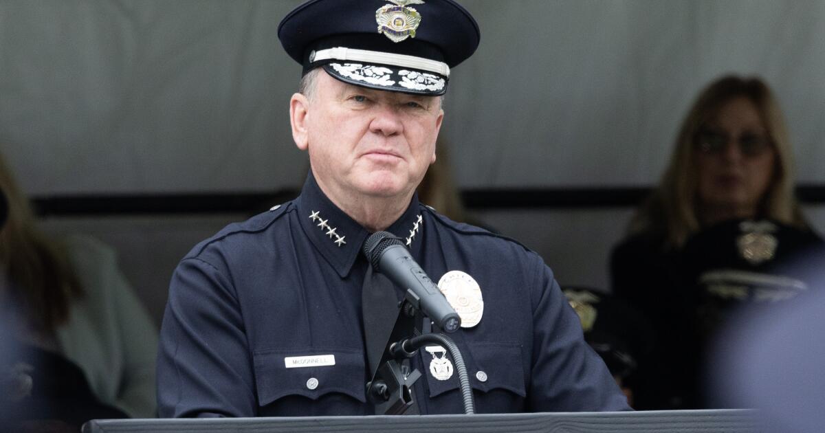 LAPD undergoes first major leadership shake-up with McDonnell as chief
