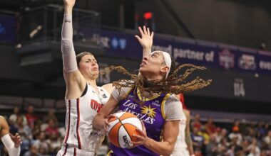 Sparks rally in fourth quarter to beat the Mystics