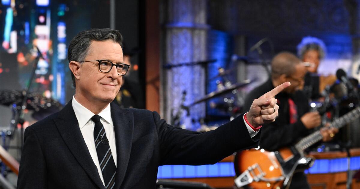 Stephen Colbert reacts to Trump diss; Jon Stewart, John Oliver join in