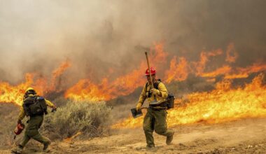 California's Madre fire at 80,000-plus acres, but crews gain ground