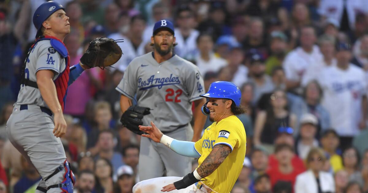 Clayton Kershaw can't match Garrett Crochet in Dodgers' loss