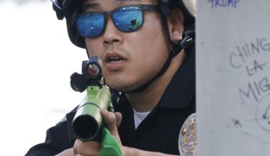 Judge orders LAPD to stop shooting journalists with rubber bullets